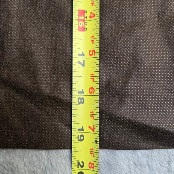 Fossil Brown Drawstring Dust Bag Handbag Storage Cover 15.5x19.5 Large - Picture 3 of 4